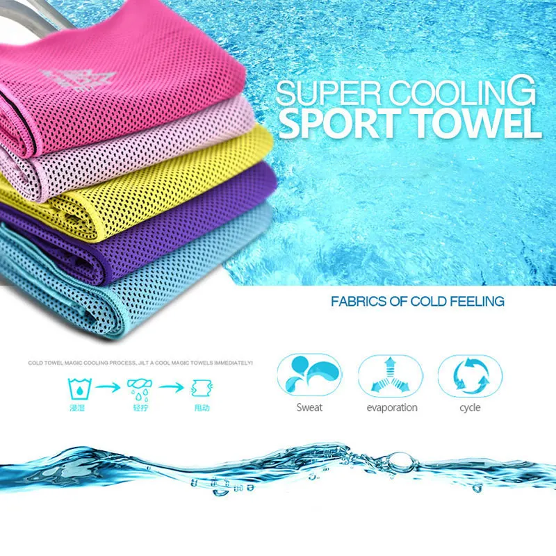 Buy 2017 Hot 1 PC Cozy Ice Cold Towel Heat Relief