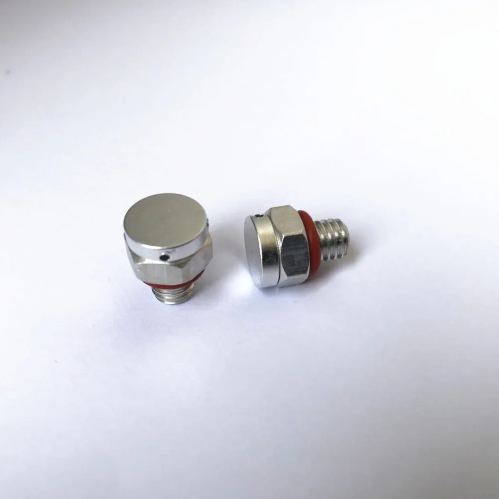 

100PCS M6x1.0 Alloy Breather Protective Screw In Type Pressure Release Element for Led Lighiting, Outdoor Chamber Enclosure