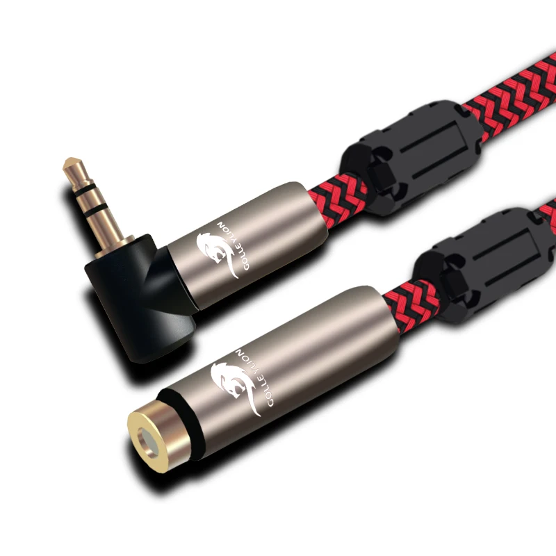 HIFI Mini Jack 3 5mm Extension Audio Cable Male to Female for Phone Headphone Stereo Car Speaker 3 5mm to 3 5mm OFC 75cm 1m 2m