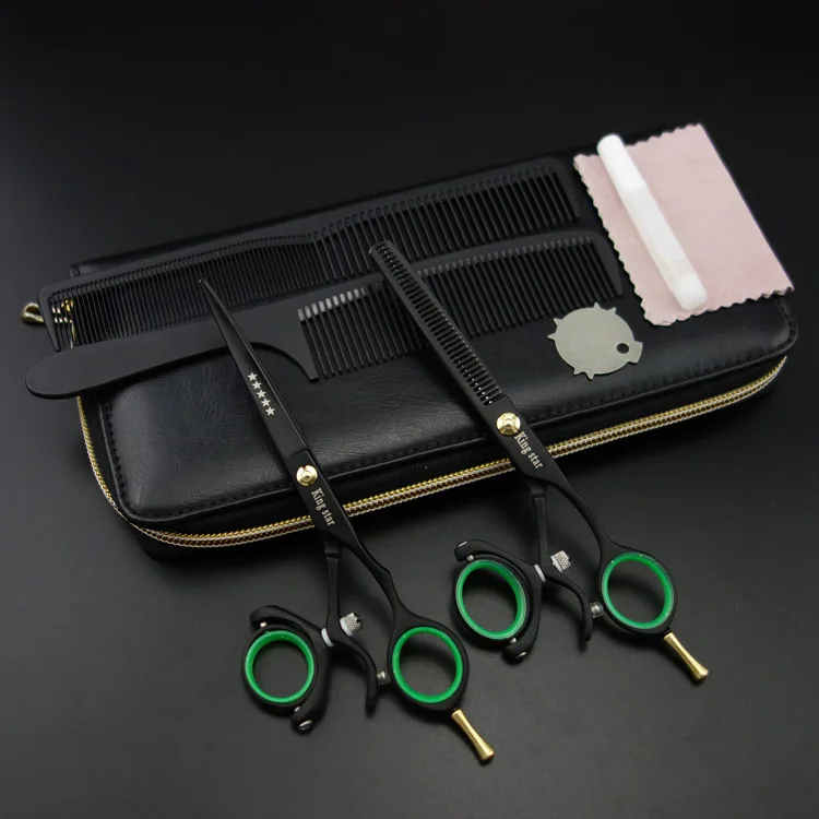 KING STAR Professional Hairdressing Scissors 6 inch cutting scissors