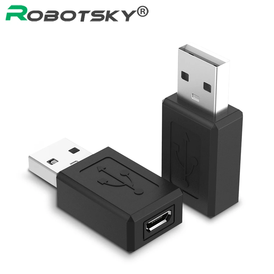 

USB 2.0 Male to Female Micro USB Mini Adapter Convertor Data Plug High Speed Connector Adaptor For Samsung Xiaomi Android Phone