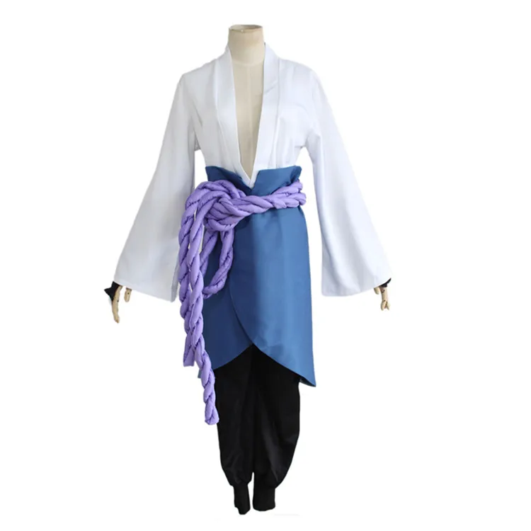 Наруто Саске Косплэй костюм третий четвёртого поколения кимоно полный комплект