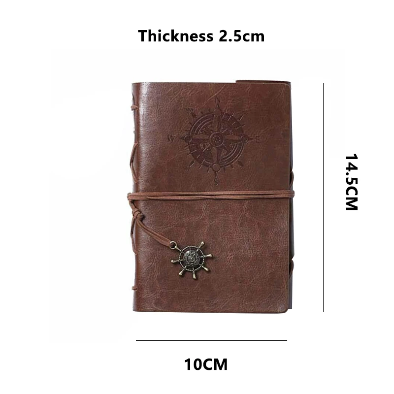 2019 Spiral Notebook Diary Notepad Vintage Pirate Anchors PU Leather Note Book Replaceable Stationery Gift Traveler Journal 2019 Spiral Notebook Diary Notepad Vintage Pirate Anchors PU Leather Note Book Replaceable Stationery Gift Traveler Journal