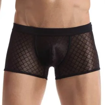 

Sexy Men Boxer Soft Breathable Underwear Male Comfortable Solid Panties Underpants Cueca Boxershorts Homme For Men high quality