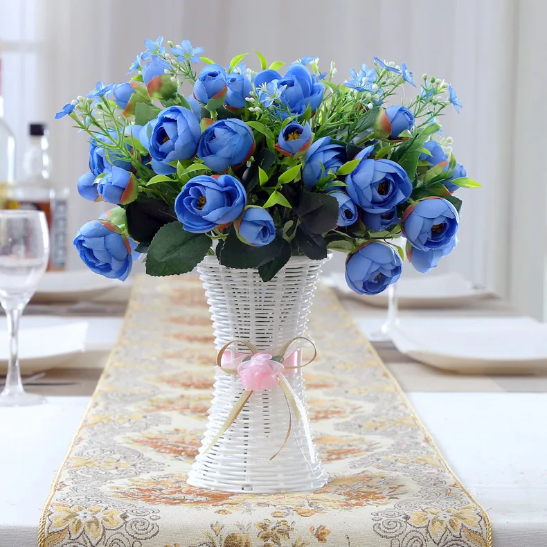 Plastic Flower Arrangement Pot Washable Health Environmental Protection Ribbon Home Decoration Office Desktop Small Ornaments Plastic Flower Arrangement Pot Washable Health Environmental Protection Ribbon Home Decoration Office Desktop Small Ornaments