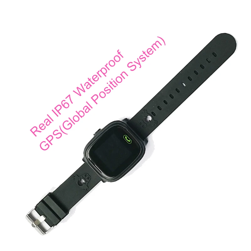 Waterproof GPS Intelligent positioning Children watch phone With Sim Card Full touch screen mobile phone For Android IOS LEAGOO