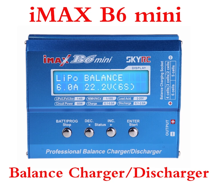 B6 Upgrade Version! SKYRC iMAX B6 Mini Professional Balance Charger / Discharger for RC Battery Charging (SK-100084-01) original skyrc imax b6 60w mini professional balance charger discharger for rc helicopter toy quadcopter battery charging f00032