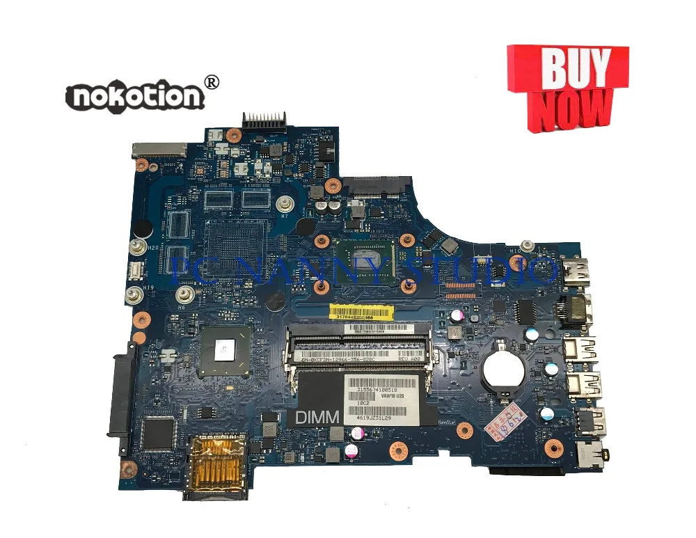 PC NANNY 0kcfdn для ins17R 5721 3721 материнская плата ноутбука VAW11 LA-9102P 2127U DDR3 Протестирована |