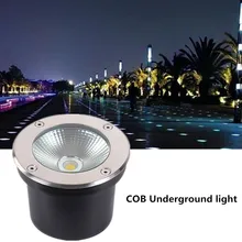 LED Round COB Underground Light AC85-265V IP68 10W Buried Lamp Inground Lighting Outdoor DC12V Garden Light Yard RGB Landscape LED Round COB Underground Light AC85-265V IP68 10W Buried Lamp Inground Lighting Outdoor DC12V Garden Light Yard RGB Landscape