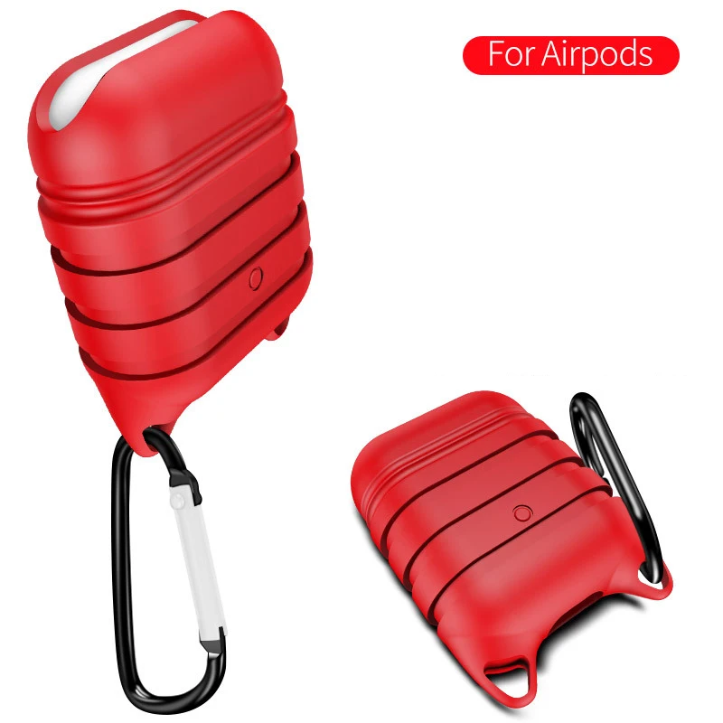 Drop Shipping For Airpods Silicone Cover Good Feeling Earphone Protective Cases For Air Pods Skin Cute For Air pod Retail (2)
