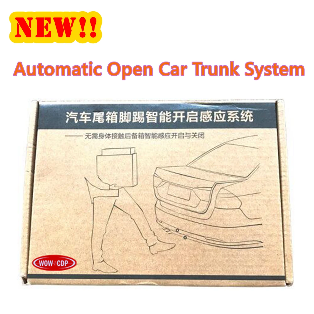 

intelligent Kicking Action control open / close car trunk boot smart opening sensor system automatic open auto tail box