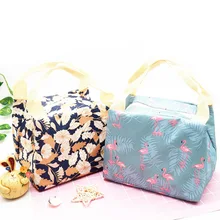 Детские изоляционные мешки детей Еда младенческой Грудное вскармливание бутылки из-под молока Утепленная одежда Водонепроницаемый путешествия Фламинго Термальность сумка MBG0329