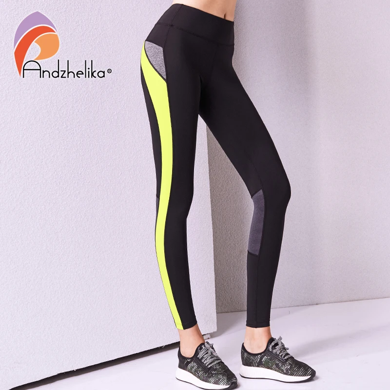 Andzelika спортивные лосины для занятия спортом Спортивные штаны|yoga pants|quality yoga pantswomen