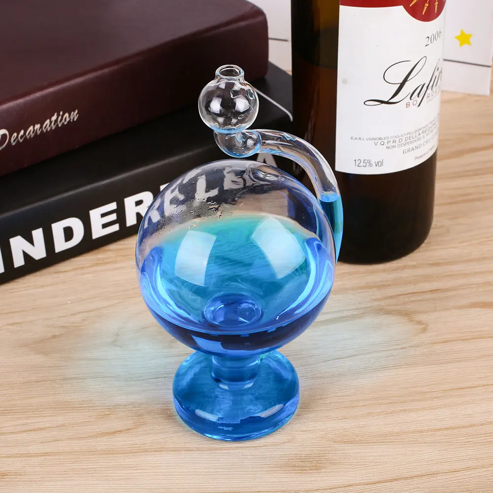 

Glass Barometer Weather Forecast Rain Shine Bottle Home Office DIY Decor