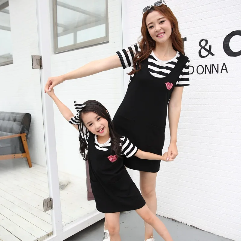 Одинаковые платья для мамы и дочки одежда платье лето 2019|mom and daughter dress|mother dressesdaughter
