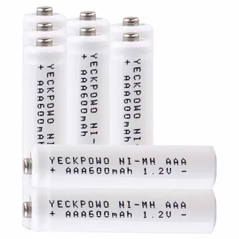 

Lowest price 9 piece AAA battery 1.2v batteries rechargeable 600mAh nimh battery for power tools akkumulator