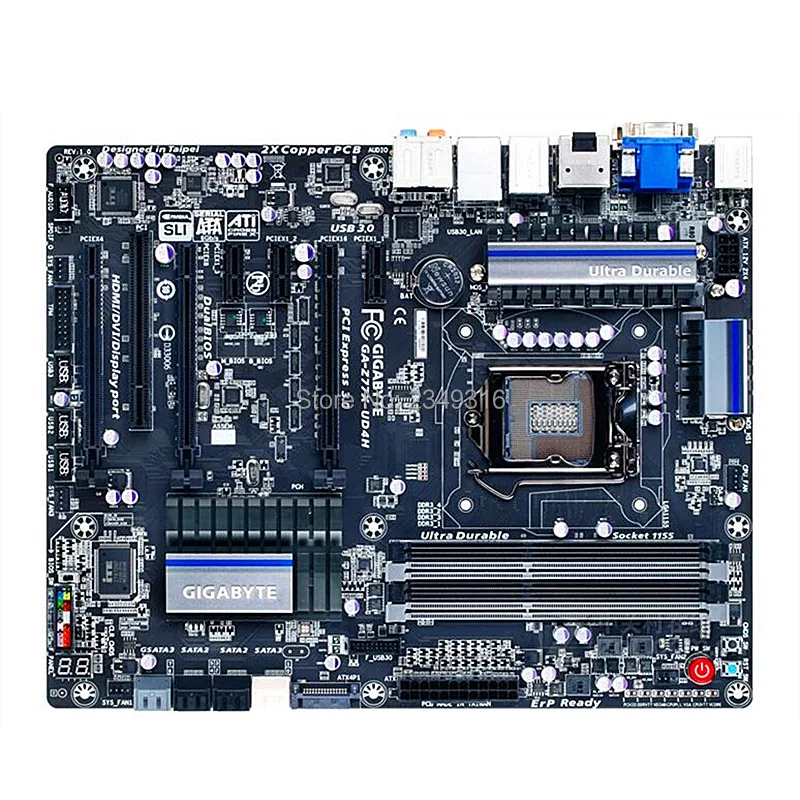 

Original For Gigabyte GA-Z77X-UD4H Desktop Motherboard Z77X-UD4H Z77 LGA 1155 i3 i5 i7 DDR3 100% Fully Test