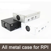 Exclusive sale! Three color Sliver /Black/White Metal Box – Iron Case For Raspberry Pi 2&3 With Fan Also Fit For Camera