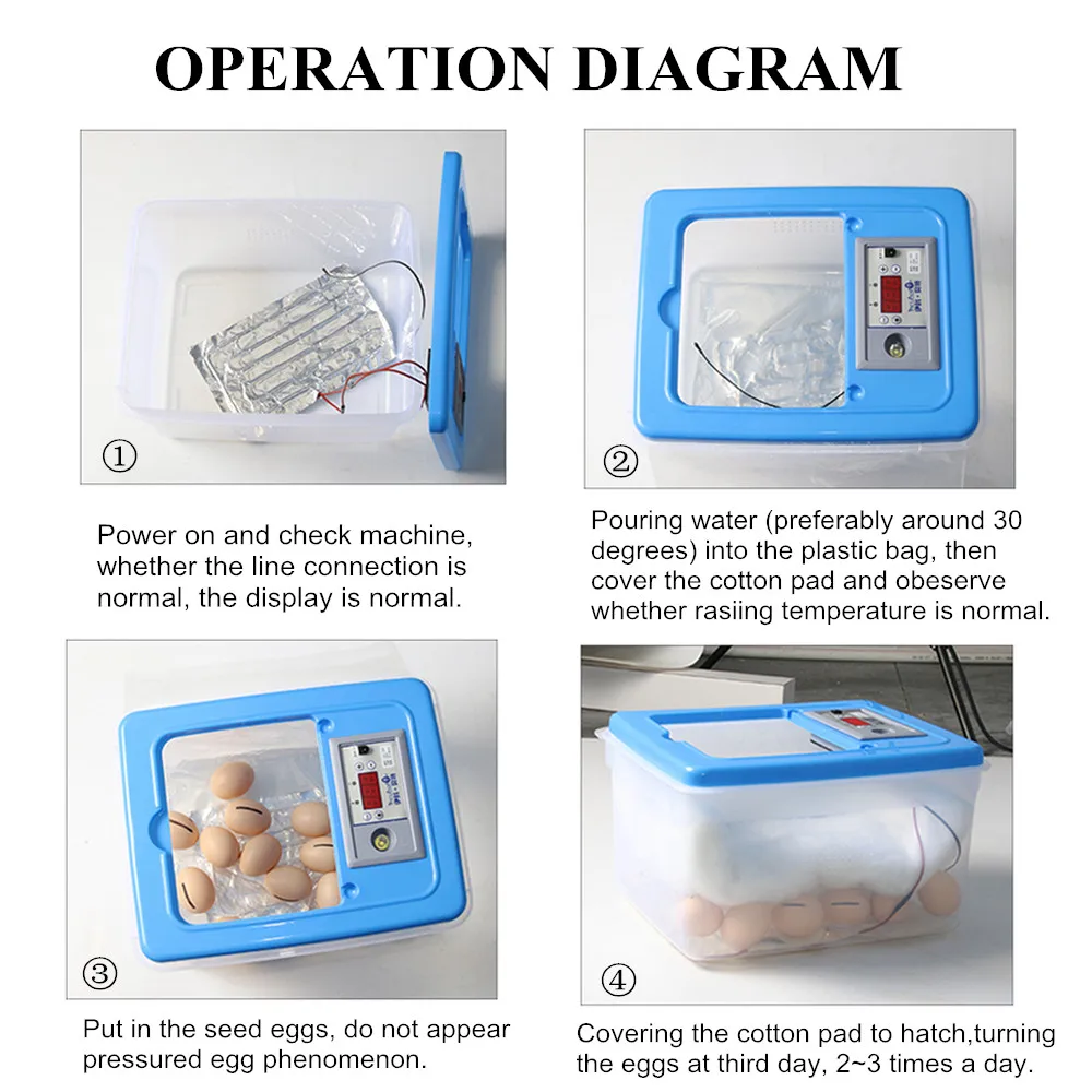 32 яйца электронные электронный инкубатор Хэтчер автоматический инкубации курица утка и инкубатор для гусей 12 В/220 В или В/110