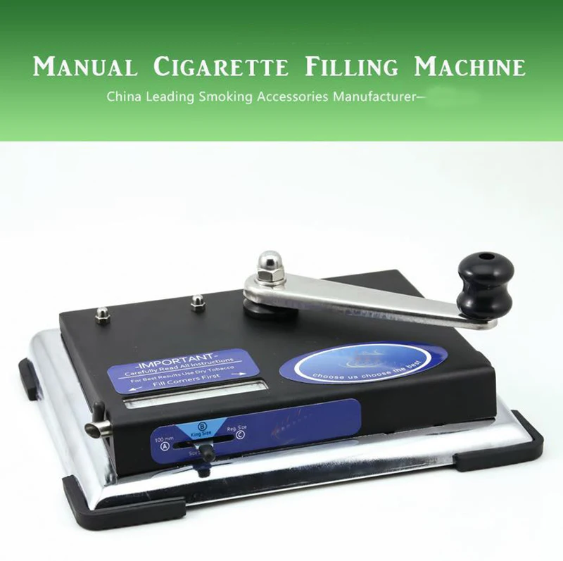 Hot Sale In Turkey Manual Cigarette Tube Filling Machine Fits 8.1mm