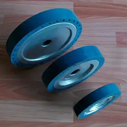 150*30*25 мм высокоскоростной центробежный барабан резиновое полировальное колесо для шлифовальный станок с Saning ремень