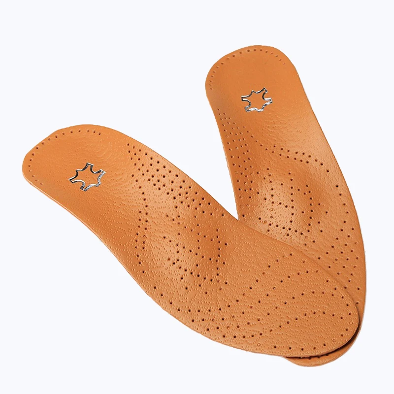 New Leather Latex Orthopedic Insole Antibacterial Active Carbon