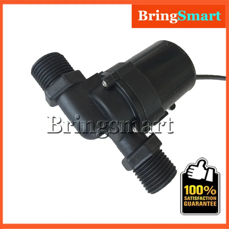 Bringsmart SR-600D Brushless Booster Water Pump DC 12V 1/2'' Whorl Max 560-1000L/H 2-4M Hot water pump 24V Bathing Machine |