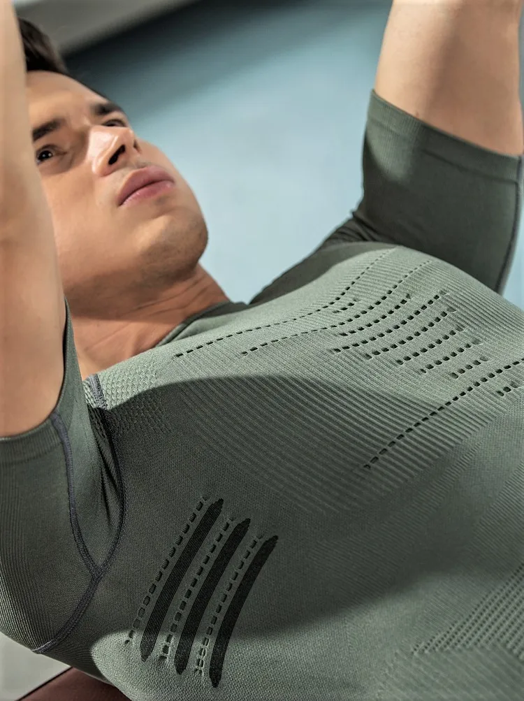 Body Shaper футболка положения гинекомастия сиськи Управление живот триммер сжатия Футболка для похудения Корректирующие корсеты