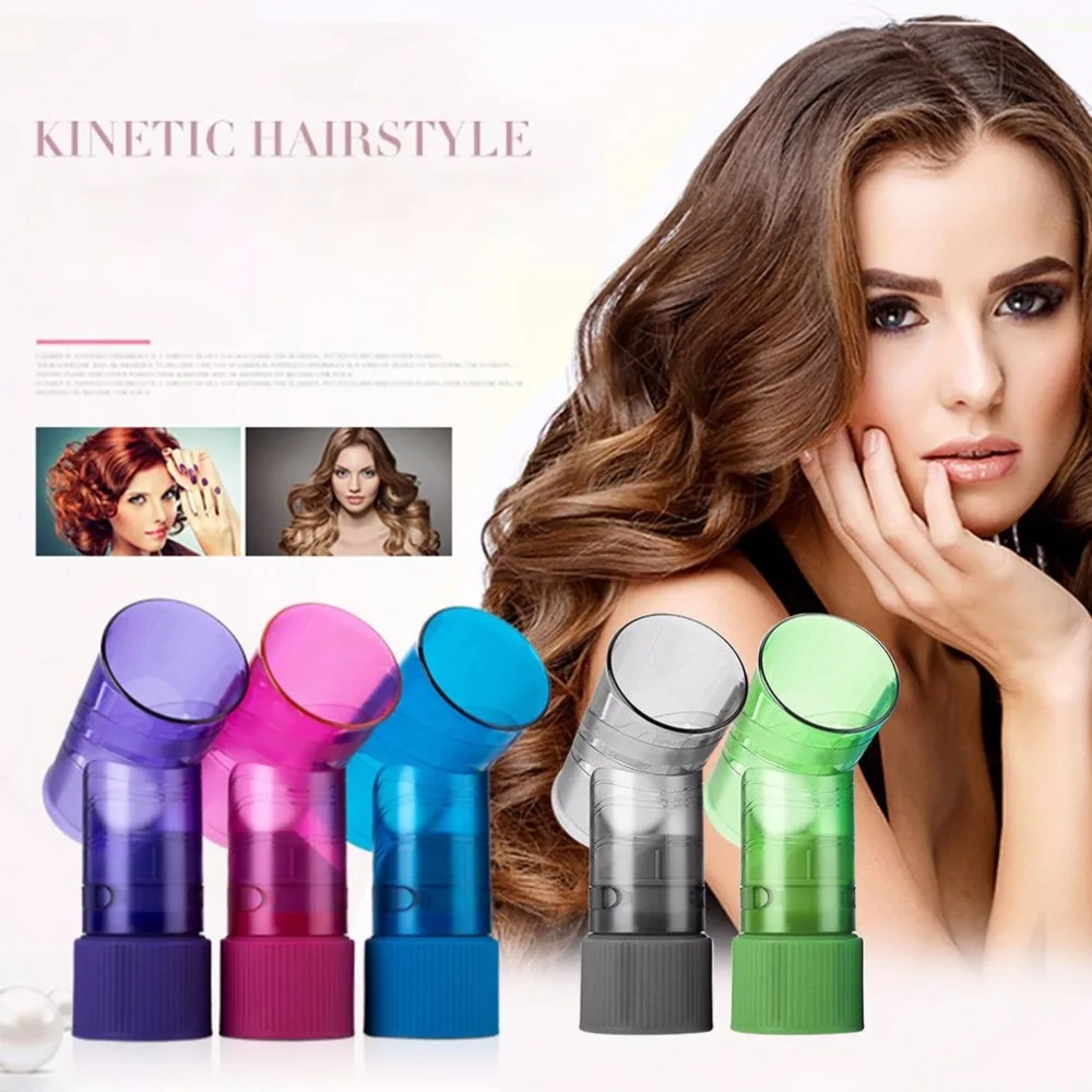 

Practical Design DIY Hair Diffuser Salon Magic Hair Roller Drying Cap Blow Dryer Wind Curl Hair Dryer Cover Hair Styling Tools