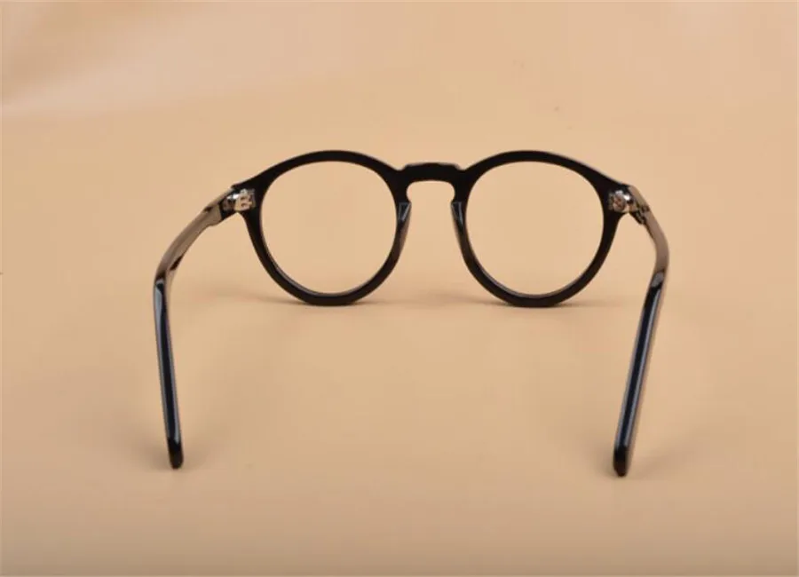 Бренд Дизайн унисекс Мода полный обод ацетат Ретро прозрачные линзы оптические очки рамки близорукость, Leoaprd