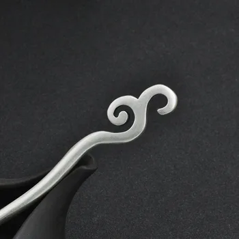 

Spoondrift Hair Stick 925 Sterling Silver Jewelry Women Hairpin Chinese Handmade Ethnic Vintage Hair Pins China Air Express