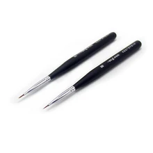 Eval 00# чистый Колонок Соболь кисть для ногтей круглая кисть акриловая кисть для рисования инструмент для дизайна ногтей