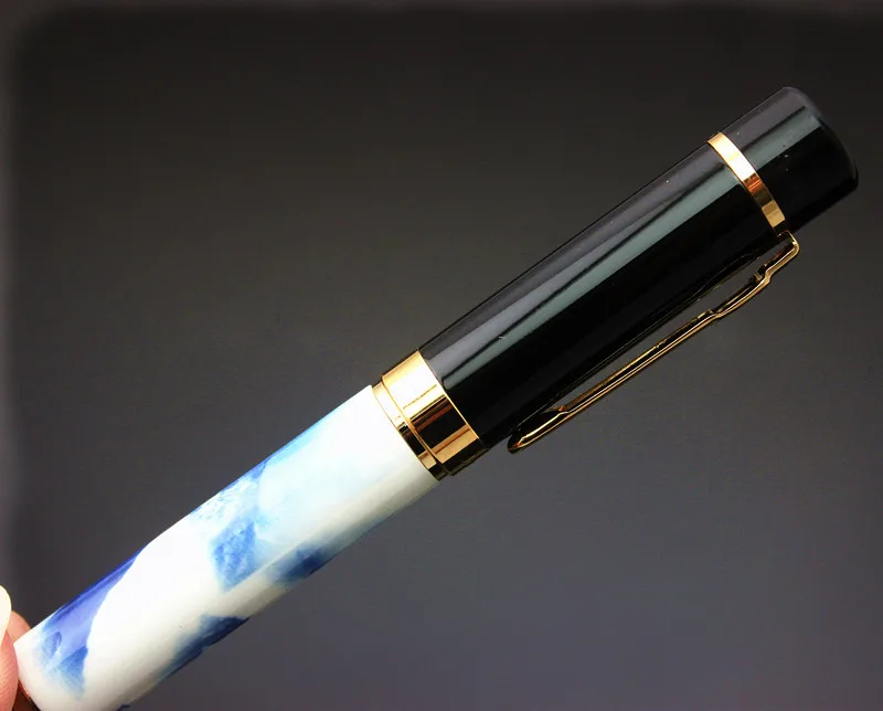 Новинка, JINHAO 650, роскошная ручка для письма Эверест, 0,7 мм, перо, шариковая ручка, фарфор, без подарочной коробки