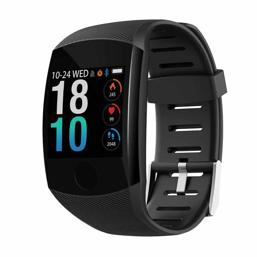 

smart watch cell phones Heart Rate Blood Pressure Monitor Touch Screen Smart Bracelet For IPhone For Android rechargeable sport