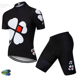 2019 Pro UCI World Team Лето Велоспорт Джерси черный цветок с коротким рукавом Ropa Ciclismo Майо велосипедная одежда 12D гель площадку