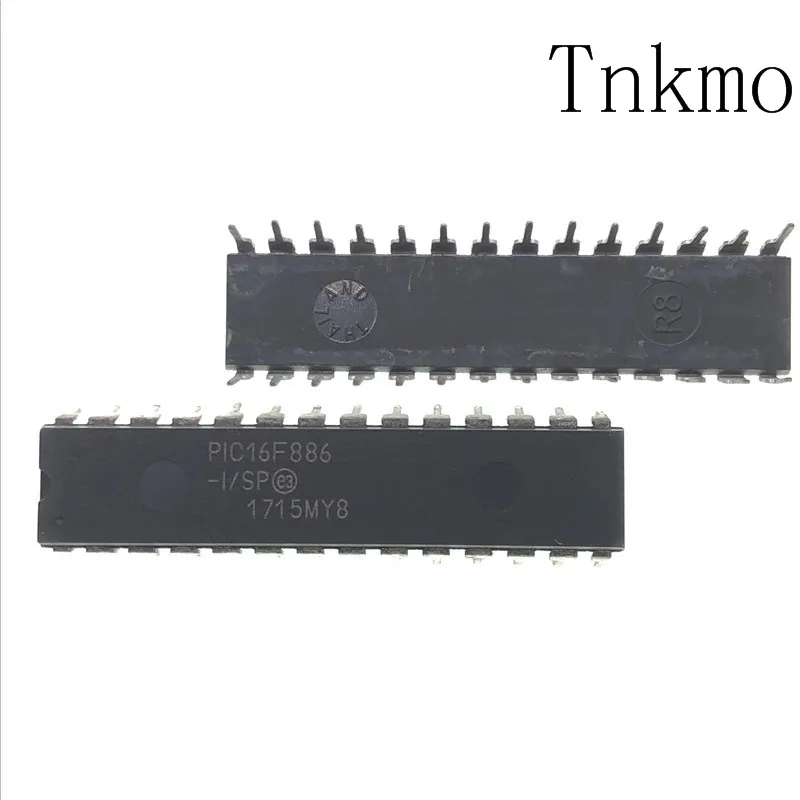 10 шт PIC16F886-I/SP DIP28 PIC16F886-I DIP-28 PIC16F886 16F886 новое и оригинальное