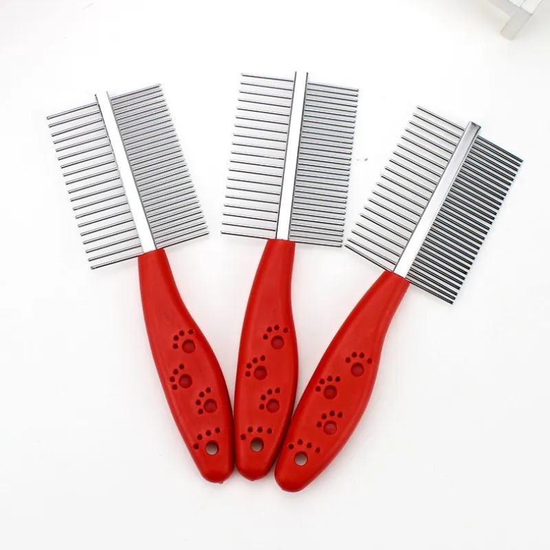 Buy Double Side Stainless Steel Needle Dog Comb High