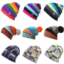 SN. SU. SK новые женские зимние вязаные шапки Gorro Beanie для мужчин и женщин Beanies маска шляпа капот Спорт на открытом воздухе Катание на лыжах шапка