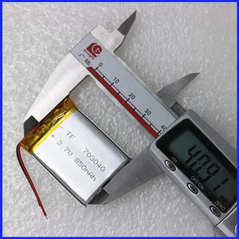

For Mp3 mobile phone DVD E-book bluetooth headset 703040 3.7V 850mAh Lithium Polymer LiPo Rechargeable Battery