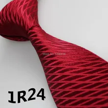 2015 Latest Style Mens Dress Tie Dark Red/Deep Wine Grid Striped Design/Wedding Dresses/Prom Dresses/Boda/Accessories Masculinos