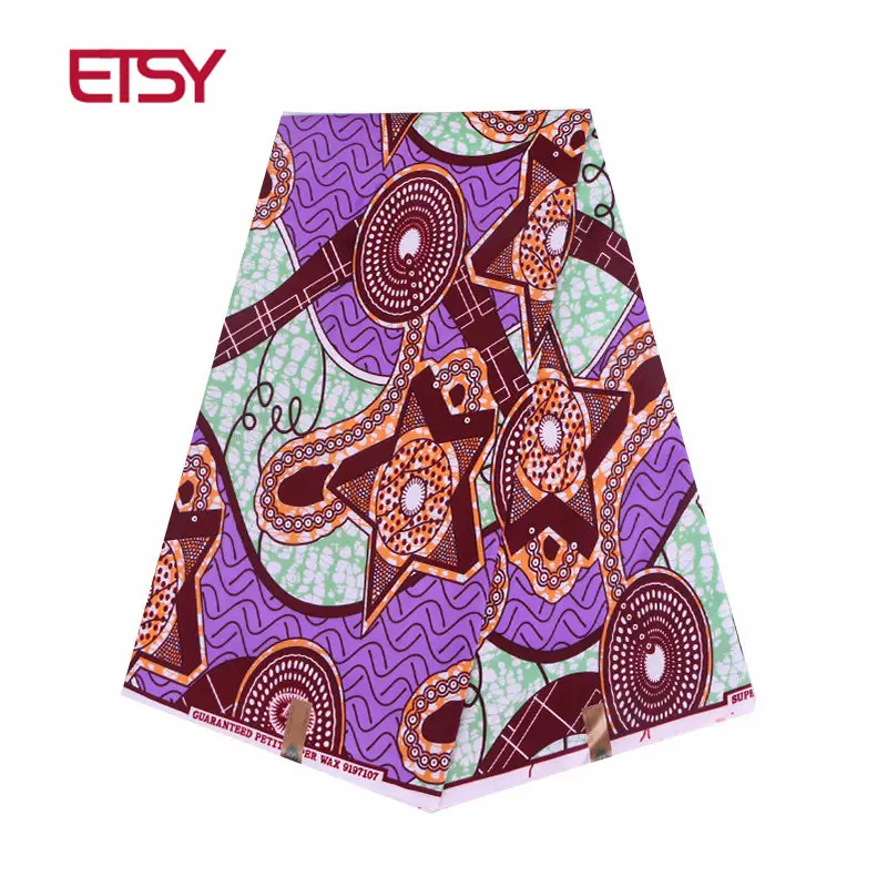 

2018 veritable wax guaranteed real dutch ankara fabric new wax african wax prints fabric 6 yards FP6050