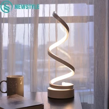 Акриловый 20 Вт Светодиодный настольный светильник современный светильник для чтения в спальню прикроватный светильник для исследования защита глаз вилка США/ЕС