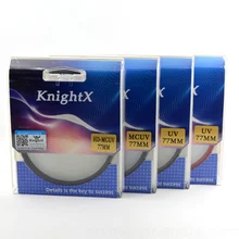 KnightX HD MCUV UV 49 52 55 58 62 67 72 77 mm Camera Lens Filter For canon eos sony nikon accessories 500d 2000d 60d d600 photo