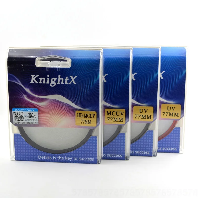 

KnightX HD MCUV UV 49 52 55 58 62 67 72 77 mm Camera Lens Filter For canon eos sony nikon accessories 500d 2000d 60d d600 photo