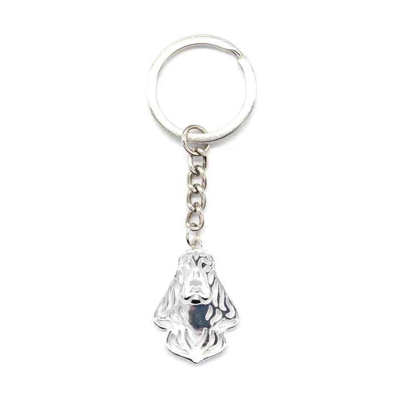 

2019 Jewelry English Cocker Spaniel Dog Key Chains Lady Metal Pet Key Chains For Women