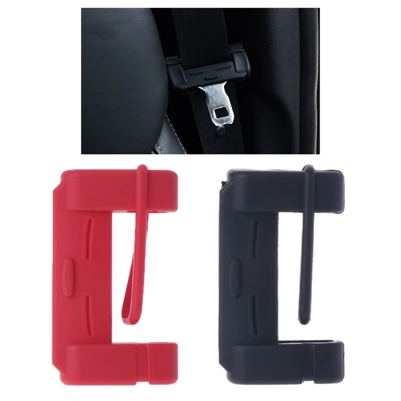 Universal Silicone Car Seat Belt Buckle Covers Clip Anti Scratch Cover