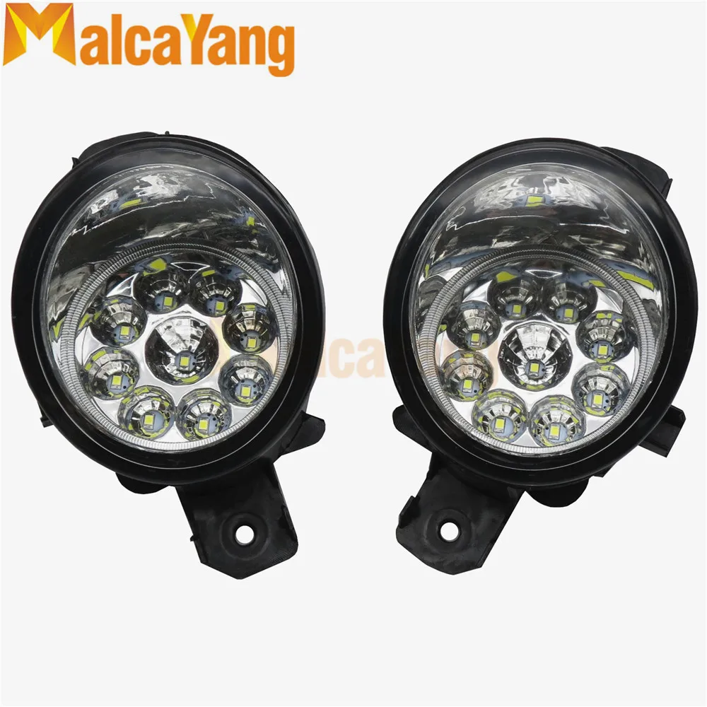 

1Pair led fog Lights Car front bumper fog lamps LED headlight For NISSAN QASHQAI for Altima Maxima Rogue Sentra Universal