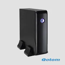 Промышленный компьютер, Настольный мини-пк, Qotom-t32, Мини-пк для продаж, Интернет-кафе компьютер, 4 г оперативной памяти ddr3, 500 г HDD