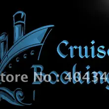 LB956-круиз бронирование туристическое агентство NEW светодиодный знак неонового света