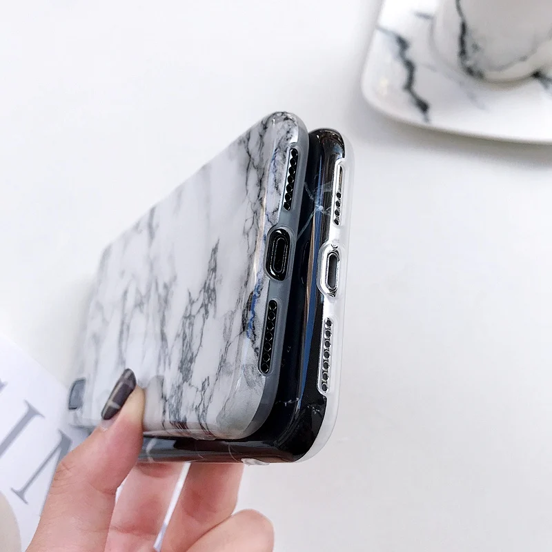 Marble Case on for iPhone XR Cases for Coque iPhone X XR 6 6s 7 8 Plus XS Max Cover Phone Case Soft TPU Silicone Back Cover Etui Marble Case on for iPhone XR Cases for Coque iPhone X XR 6 6s 7 8 Plus XS Max Cover Phone Case Soft TPU Silicone Back Cover Etui